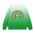 thumbnail image 4 of Oxodoi Kids St.Patrick's Day Shirt for Boys Girls Patchwork T-Shirts Long Sleeve Tops, 4 of 5