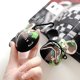 thumbnail image 4 of Cool Camuflaje Boca de tiburón Cremallera Oso Funda de silicona suave para AirPods, Cute Funny Street Fashion Funda a prueba de golpes para AirPod con llavero para parejas Niños Niñas WD.WDQZL Hogar, 4 of 5