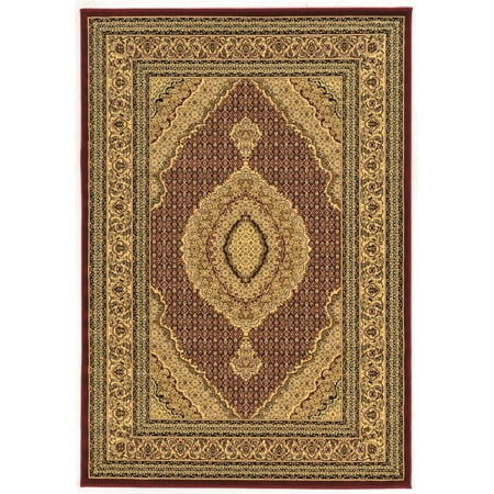 

Persian Treasures Mahi Tabriz Red 9X12