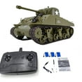 thumbnail image 2 of Remote Control Tank 1:30 2.4GHz Remote Control BattleTank Car with 320  Rotatable Turret Infrared  System Simulated Sound and Lighting 3 Battery, 2 of 7