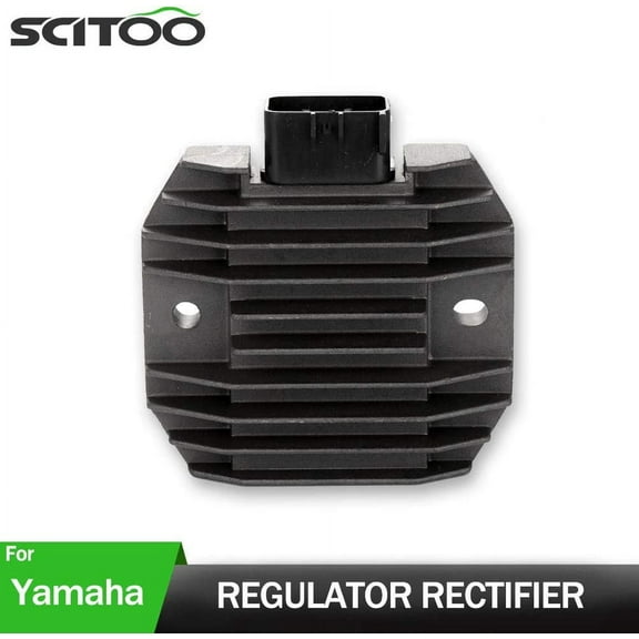 SCITOO Regulator Rectifier Replacement Voltage Regulator Rectifier Fit for 2009-2013 Yamaha FZ6R 1999-2004 Yamaha Road Star 1999-2012 Yamaha Royal Star 1999-2009 Yamaha V Star 1100