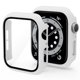 thumbnail image 1 of Cristal + funda para Apple Watch 44mm 40mm 41mm 45mm funda parachoques mate Ultra 49mm Protector de pantalla Iwatch SE 8 7 6 5 4 32 Accesorios Tan Jianjun unisex, 1 of 2