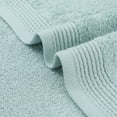 thumbnail image 3 of REGALWOVEN Cotton Striped Pattern 2 Pack Hand Towels, Highly Absorbent Decorative Towels for Bathroom Turquoise 14" x 30", 3 of 6