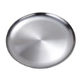 thumbnail image 5 of 2Pcs Round Serving Platter, Large Stainless Steel Serving Tray - Quality for Home & Restaurant, Great for Parties, 5 of 8