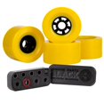 thumbnail image 1 of Cal 7 Skateboard Wheels 83mm 78a with Independent Genuine Parts Precision Bearings (Yellow), 1 of 1