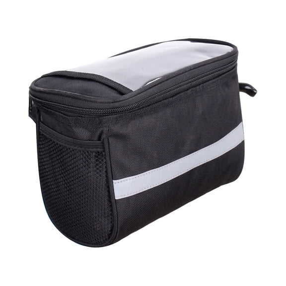 lixuesong Large Bicycles Front Storage Pouches Cycling Handlebar Bag with Shoulder Strap Waterproofs Bike Front Frame Bag