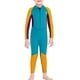 thumbnail image 1 of Naiovety Traje de neopreno portátil DIVE SAIL cuello 2,5mm resistente al sol elástico cálido mantenimiento 3 capas impermeable natación niños Deportes acuáticos Amarillo SG Naiovety OD003307-04, 1 of 6
