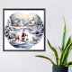 thumbnail image 5 of 5D DIY taladro redondo completo pintura de diamante Santa en la nieve kit decoración del hogar JShteea El nuevo, 5 of 9