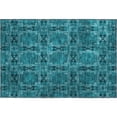 thumbnail image 2 of Addison Rugs Mayfield Washable Transitional Panel Teal Rectangle Rug, 1'8" x 2'6", 2 of 5