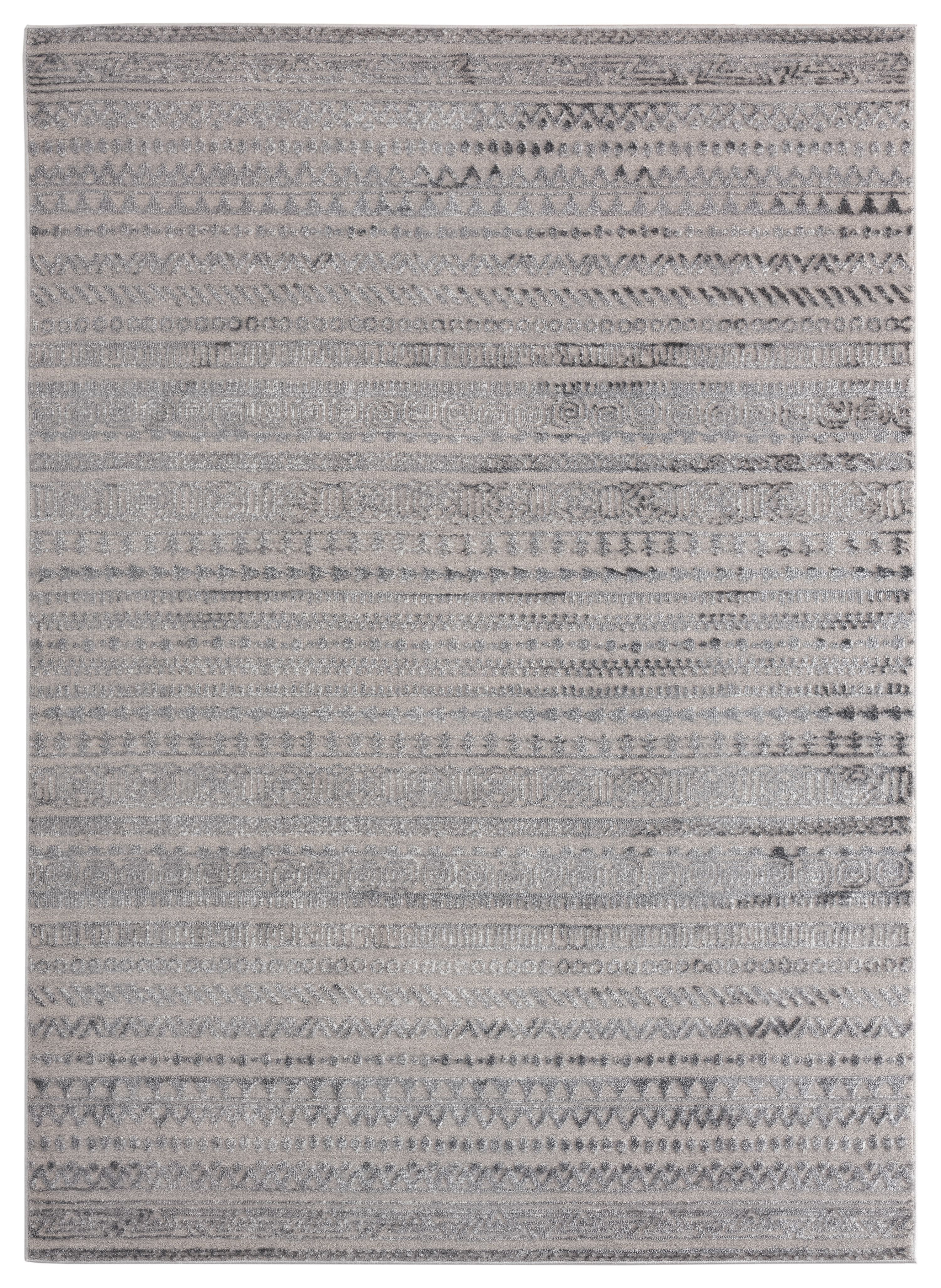 United Weavers Rasbora Venustus Bohemian Geometric Accent Rug, Grey, 1'11" x 3'
