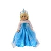 Frozen Blue Snowflake Queen Elsa Dress made for 18 inch dolls