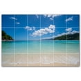 thumbnail image 1 of Picture-Tiles.com: Beach Ceramic Tile Wall Mural WAL500050-64XL. 72"W x 48"H using (24) 12" x 12" Ceramic Tiles-Satin Finish, 1 of 3