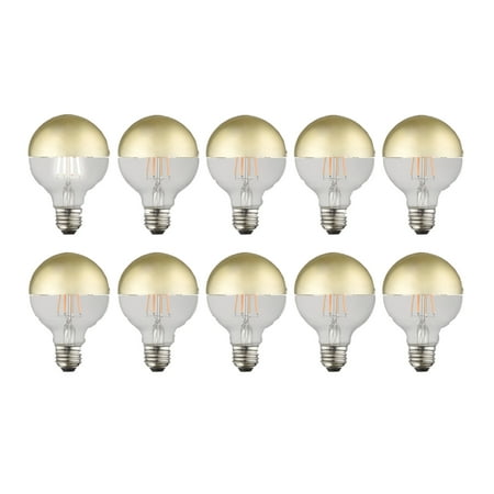 

Livex Lighting 960842X60 Pack Of (60) 7.7 Watt Vintage Edison Dimmable G25 Medium (E26)