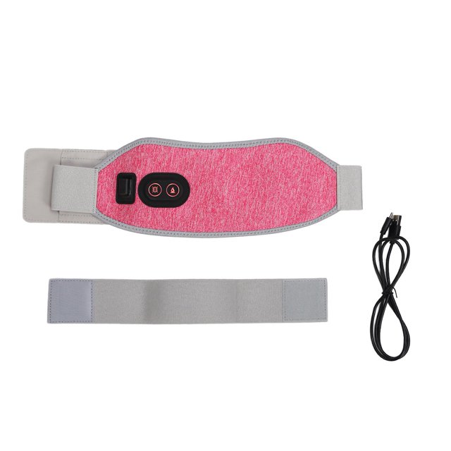 Coussin chauffant électrique sans fil, portable, vibrant, 5 V, 3 modes, ceinture chauffante en graphène pour femmes et hommes