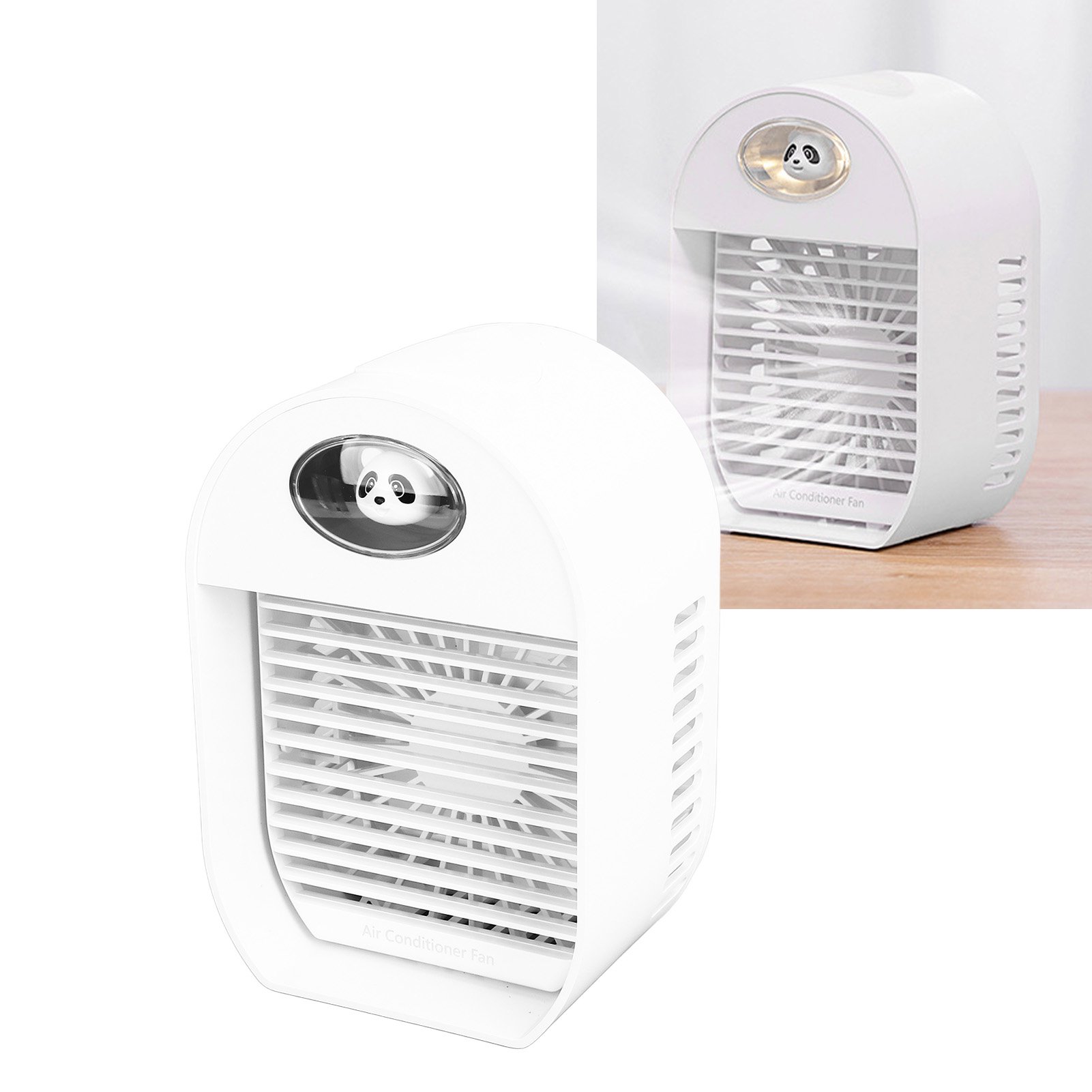 Portable Air Conditioner, 100ML 3 Gear Adjustable Mini Air Cooler USB  Powered Desk Fan Mobile AC Unit Mini Humidifier For Household Bedroom  Office | Walmart Canada