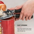 thumbnail image 3 of KitchenAid Stainless Steel Manual Can Opener with Bottle Opener and Ergonomic Grip, Black, 3 of 11