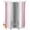 Pink, variant on Split Shower Curtain for Transfer Bench, Brown Grey Fabric Shower Curtains for Bathroom, Gray Farmhouse Modern Rustic Tub Sliding Transfer Bench Waterproof Bath Curtains 72"x72"