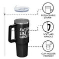 thumbnail image 4 of OBREWU Awesome Like My Daughter Tumbler with Handle and Lid,40oz Awesome Like My Daughter Double Wall Vacuum Insulated Tumbler,Awesome Like My Daughter Cups Gift for Women and Men, 4 of 7