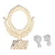 thumbnail image 1 of Espejo para muebles de casa de muñecas, espejo en miniatura para casa de muñecas 1:12, accesorios para casa de muñecas, espejo para muebles en miniatura para casa de muñecas, funcionalidad versátil, 1 of 8