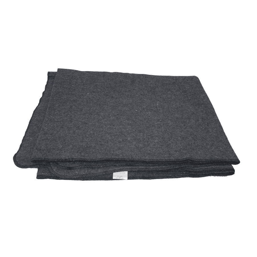 Wool Blend Blanket, US Made, 52/48, 66 x 84, Gray - Walmart.com ...