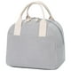 thumbnail image 1 of Lonchera aislante LOVELYWIND de pana, 27 x 19 x 20 cm, gris, 1 of 7