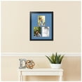 thumbnail image 2 of ArtToFrames Collage Photo Picture Frame with 3 - 5x7" Openings, Framed in Black with Liberty Blue and Black Mats (CDM-3926-1666), 2 of 8