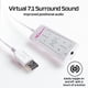 thumbnail image 3 of Auriculares HyperX Cloud II-Gaming con caja de control de audio-Blanco, 3 of 7