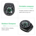 thumbnail image 2 of SHISUYAN 2 PCS Detachable Compass Waterproof Portable Compass Camping Compass Survival Tools for Watch, 2 of 9