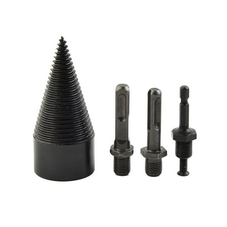 

Ruibeauty High Speed Firewood Drill Bit Wood Splitter Cone Splitter Screw Splitter
