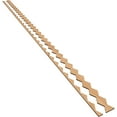 thumbnail image 6 of Ekena Millwork 94"H x 1/4"T Sheyenne Adjustable Wood Decorative Slat Wall Panel Kit, Maple (contains 27 Slats + 1 Straight Edge Starter Slat), 6 of 16