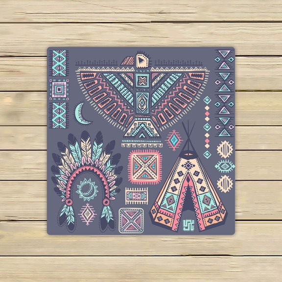 ECZJNT Vintage Beach Bath Towels Shower Towel For Home Outdoor Travel 13x13 Inch