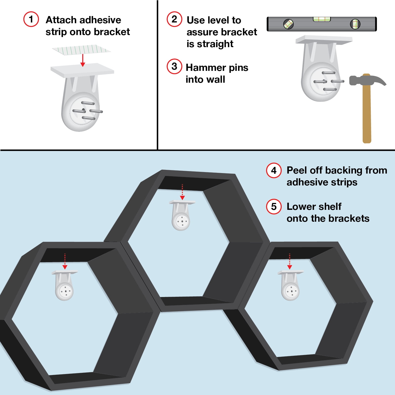 Excello Global Products Painted Honeycomb Toilet Paper Holder with Bees