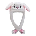 thumbnail image 1 of Sombrero de conejo Baoblaze gorro de mujer cálido de felpa suave para fiesta de viaje Cosplay al aire Blanco, 1 of 6
