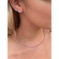 thumbnail image 3 of Bellini - 5.5 Carat Adjustable Pink Sapphire Tennis Necklace, 3 of 3