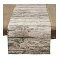 thumbnail image 4 of Fennco Styles Country Wood Grain Design Cotton Tablecloth, 4 of 10