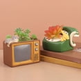 thumbnail image 1 of Maceta Retro para Teléfono, Contenedor para Plantas Suculentas, Decoración para el Hogar, Jardín, Adornos de Escritorio, Flores, Bonsái, 1 of 5