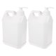 thumbnail image 4 of GOOHOCHY 2 botellas de plástico con bomba: dispensador de loción de 3 l, botellas vacías, contenedores de plástico rellenables para champú, gel de ducha, jabón de ropa, aceite esencial., 4 of 8