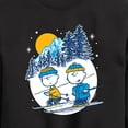 thumbnail image 3 of Peanuts - Charlie Brown And Linus Skiing - Toddler And Youth Crewneck Fleece Sweatshirt, 3 of 6