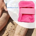 thumbnail image 1 of Bolsa para quitar , toallita limpiadora, guante de compacto, cómodo y agradable para piel, accesorio de playa para actividades al Rosa, 1 of 10