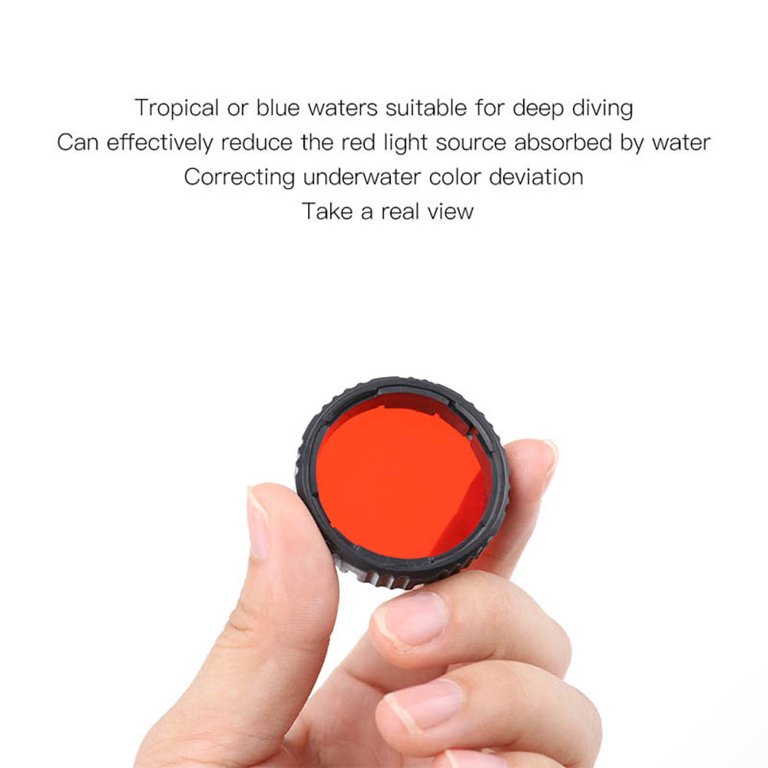 osmo action red filter