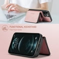 thumbnail image 7 of iPhone 13 Pro Max Case,Dteck Magnetic Leather Detachable Wallet Functional Removable Case Shockproof Rubber Cards Holder Money Pocket Hybrid Kickstand Back Cover For iPhone 13 Pro Max 6.7-inch,Pink, 7 of 7