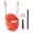 Red, variant on KINSPORY Outdoor Swing Seat, Weather Resistant High Back Infant Seat with Heavy-Duty Chains & Tree Straps