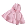thumbnail image 3 of SROBPTY Toddler Girl Jackets Solid Long Sleeve Zip up Hooded Breathable Outerwear Coat for 1-3Y, 3 of 5