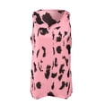 thumbnail image 3 of Gibobby Basic-T Estampado de Tops Blusa sin mangas Raglan Camisa de verano Blusa de mujer(Rosa,CH), 3 of 5