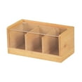 thumbnail image 4 of Organizador de bolsitas de té, caja de almacenamiento de té, organizador de sobres de azúcar, contenedor, soporte para bolsitas de té 3 cuadrículas, 4 of 9