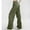 Green1, variant on Lmnyox Women's Fashion Cargo Pants with Pocket Wide Leg Athletic Trousers Loose Casual Elastic Waist Pants for Women