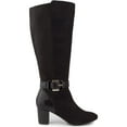 thumbnail image 2 of Karen Scott Womens Isabell  Faux Leather Pull On Knee-High Boots, 2 of 3