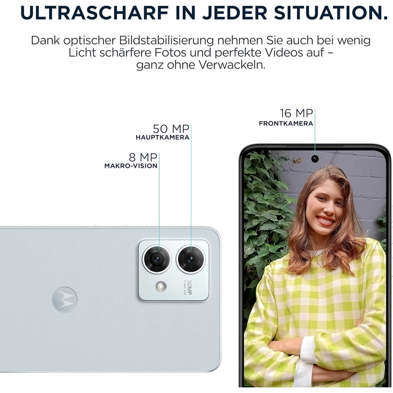 Open Box) No Plan-Unlocked Device, Motorola, Moto G84 5G, Cell