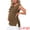 Coffee, variant on Women's Maternity Work Sleeveless Knit Pullover Sweater Vest S Apricot