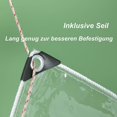 thumbnail image 5 of RAINBOW Lona Transparente con Ojales, Lona Protectora Exterior para Jardines 420g/m², Plantas, Lona de PVC Impermeable, con Cuerda y Sujetacables (23m) esquí esquí Gafas de esquí, 5 of 5
